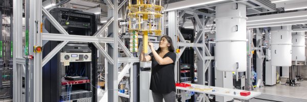 Een quantumcomputer van IBM
