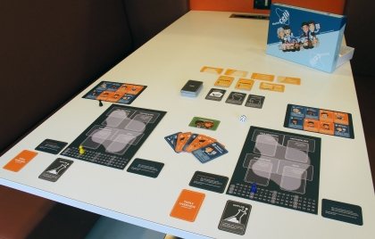 Een foto van het T-tripp spel