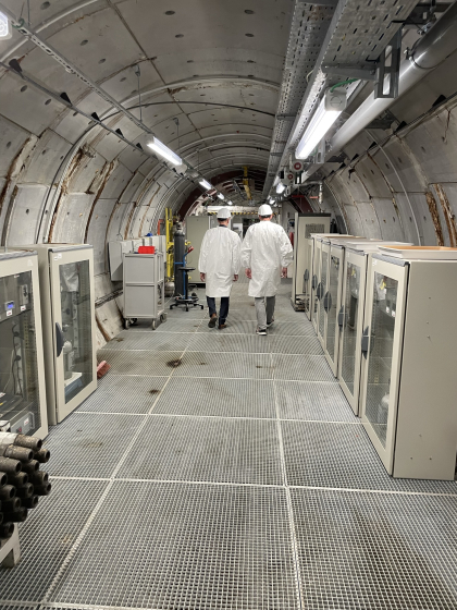 Impressie van het onderzoekscentrum naar berging van radioactief afval in Mol - België