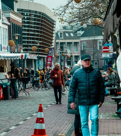 De markt in Assen