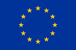 De vlag van de Europese Unie