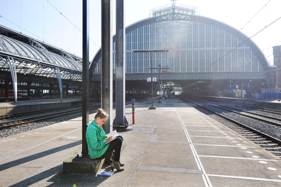 Computerstoring op Amsterdam Centraal