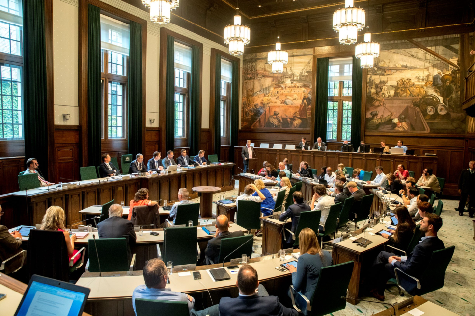 De gemeenteraad van Rotterdam
