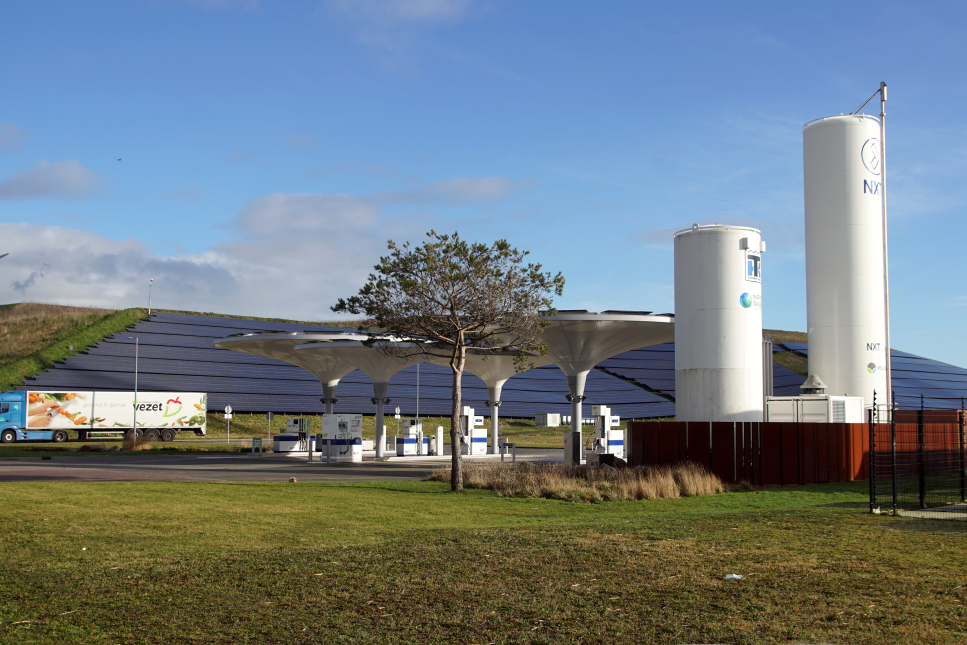 Tankstation in Alkmaar op duurzame energie
