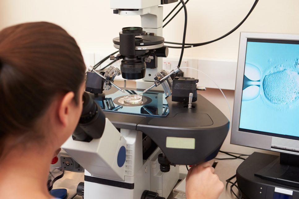 Onderzoek in het lab
