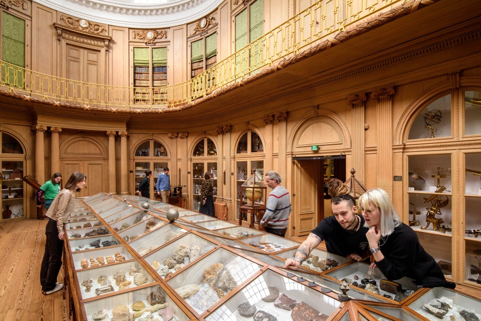 Expositie in het Teylers Museum