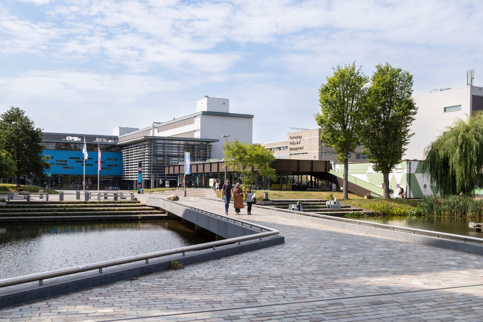 Gebouw van de TUDelft