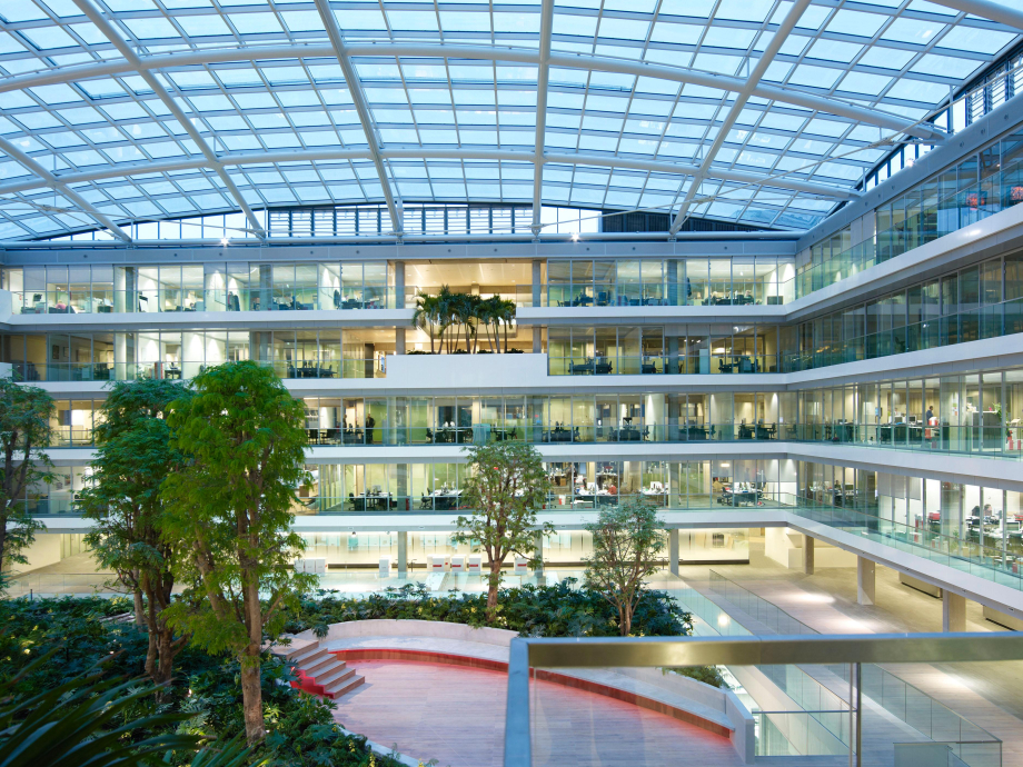 Ministerie van Financien binnentuin