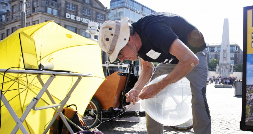 Klimaatonderzoek in Amsterdam