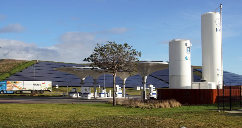 Tankstation in Alkmaar op duurzame energie