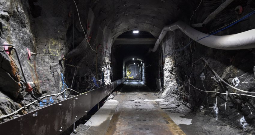 In het Finse Onkalo wordt gewerkt aan de eerste bergingslocatie in Europa voor radioactief afval