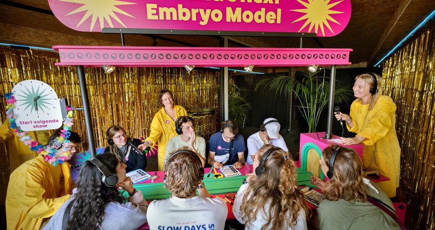 Holland's Next Embryo Model in actie op Lowlands