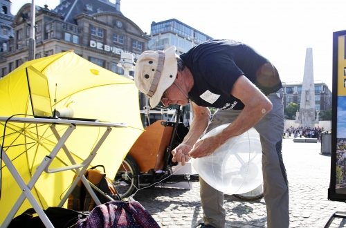 Klimaatonderzoek in Amsterdam