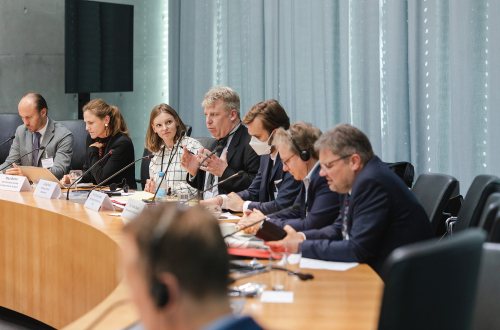 Linda Kool tijdens de EPTA-conferentie in Berlijn