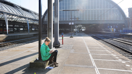 Computerstoring op Amsterdam Centraal