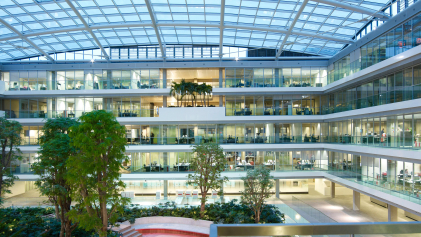 Ministerie van Financien binnentuin