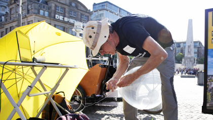 Klimaatonderzoek in Amsterdam