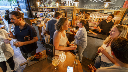 Pint of Science in een kroeg in Maastricht