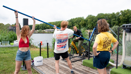 Festivalgangers ondekken hoe waterkwaliteit van Lake Lowlands van inleod is op de biodiversiteit