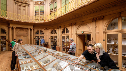 Expositie in het Teylers Museum