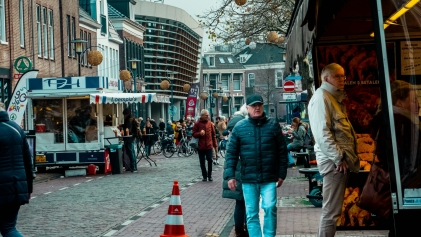De markt in Assen