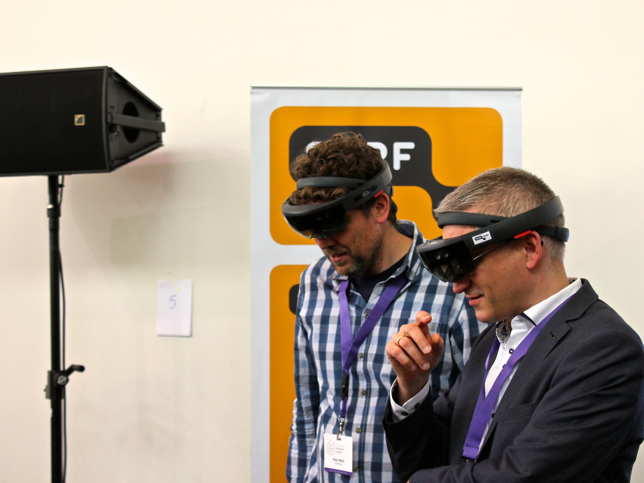 VR-brillen op Digitale top
