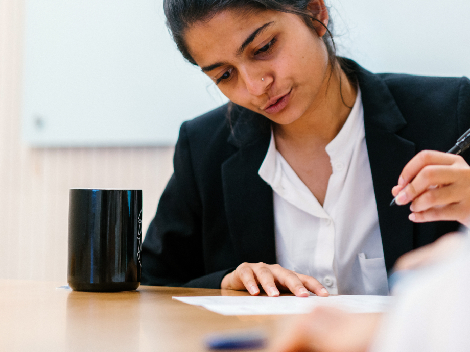 Contract tekenen universiteit