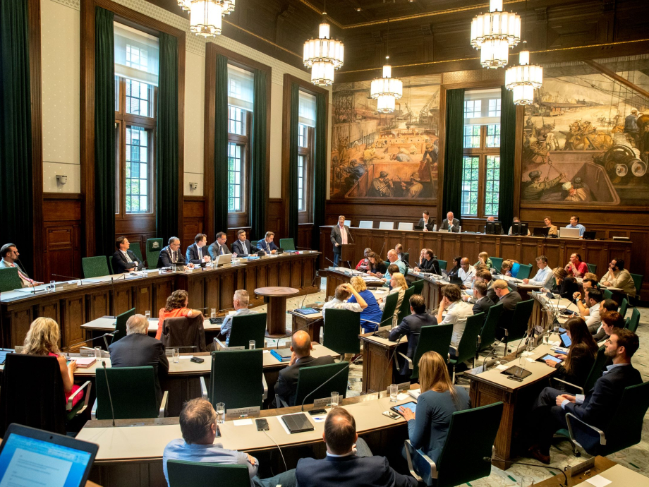 De gemeenteraad van Rotterdam