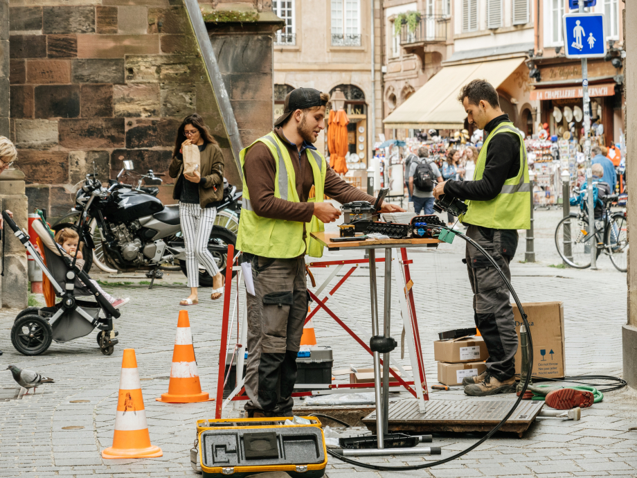 De aanleg van glasvezel - oproep we, the internet - Rathenau Instituut