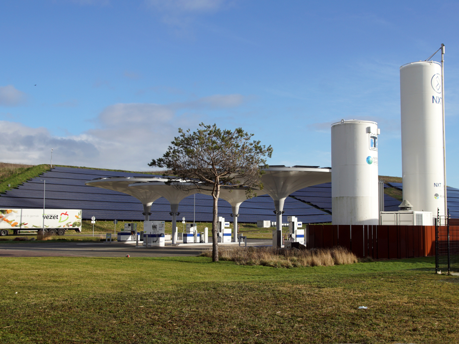 Tankstation in Alkmaar op duurzame energie