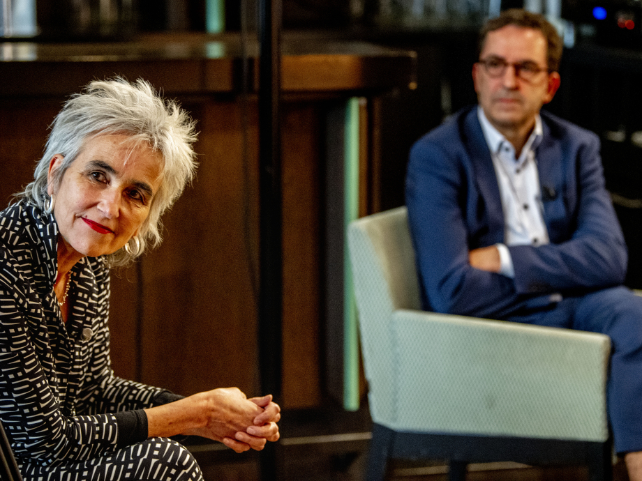 Viroloog Marion Koopmans en intensivist Diederik Gommers