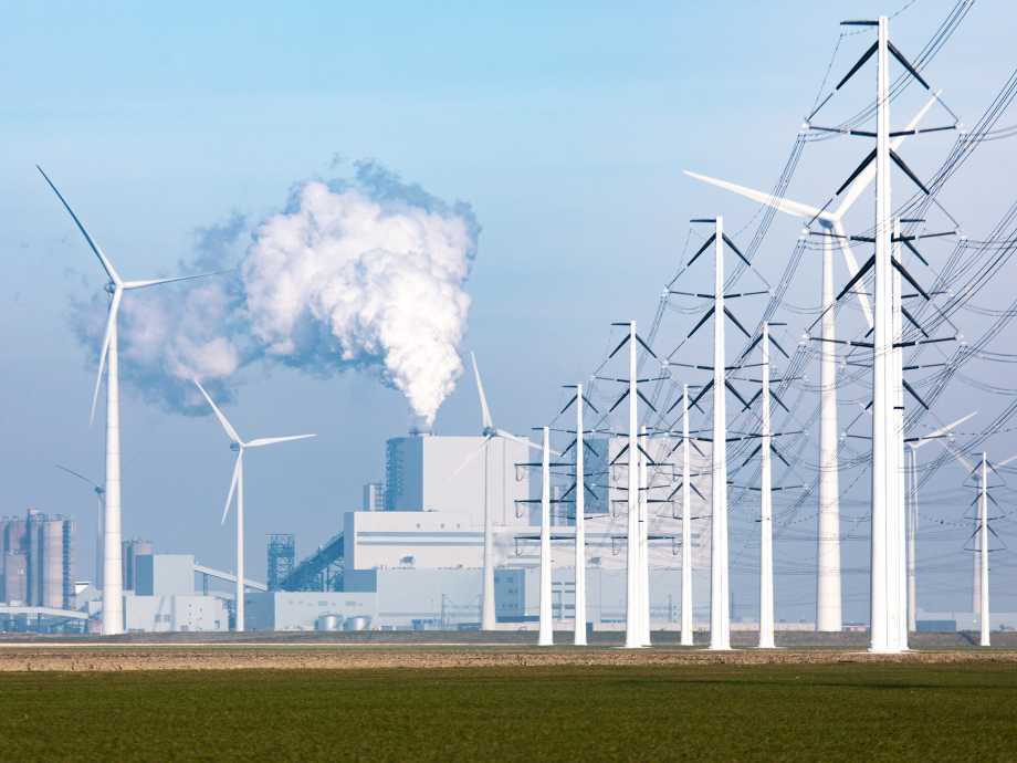 Een energiecentrale