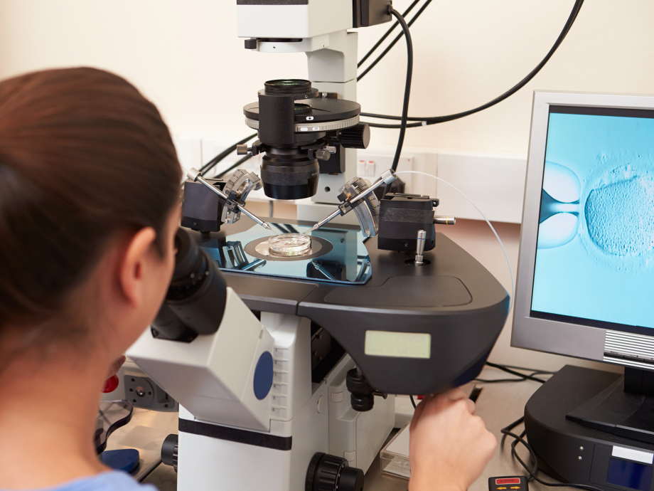 Onderzoek in het lab