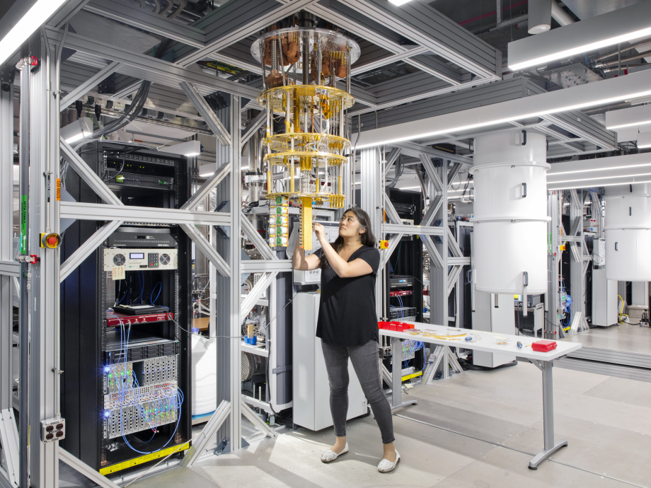 Een quantumcomputer van IBM