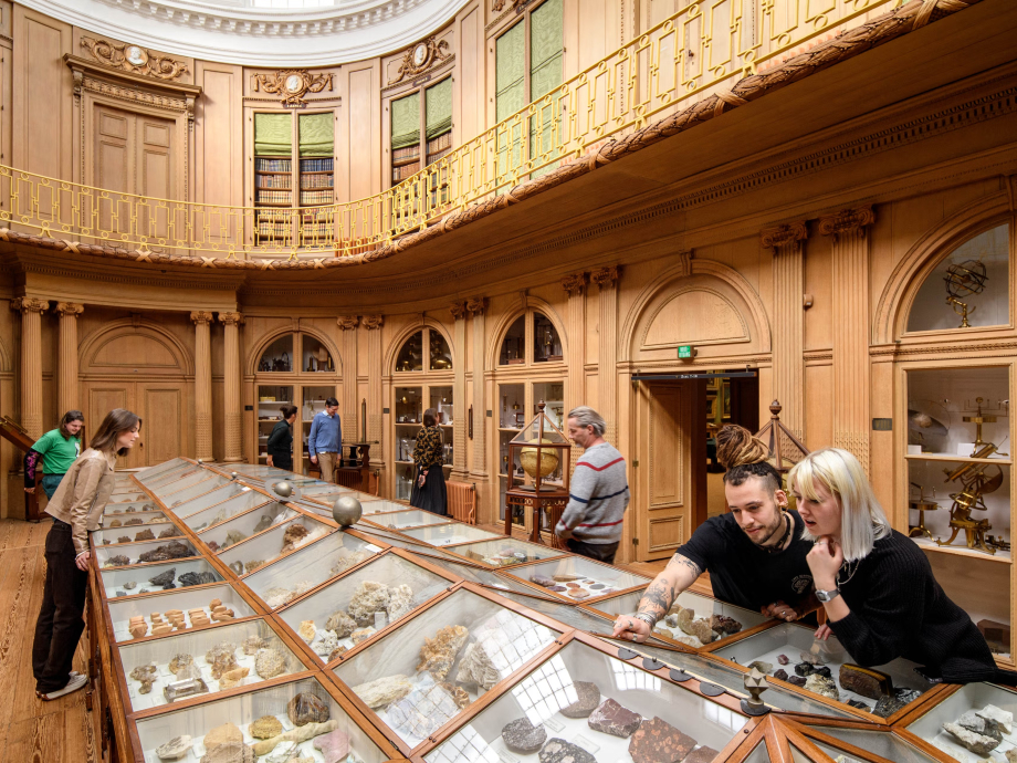 Expositie in het Teylers Museum
