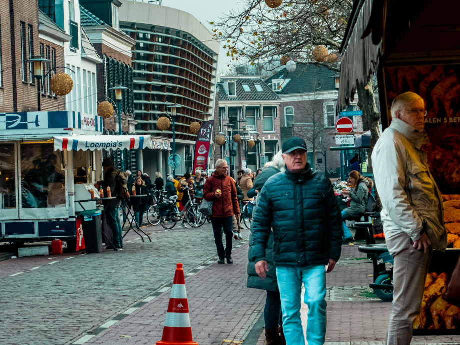 De markt in Assen