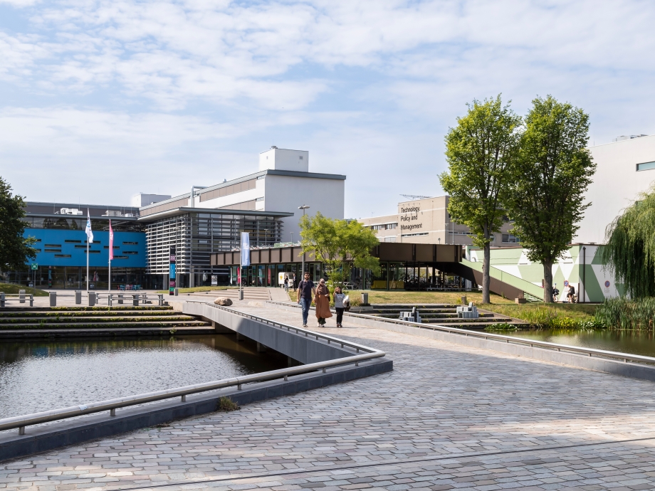 Gebouw van de TUDelft