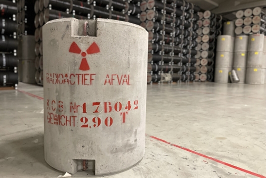 Radioactief afval bij COVRA