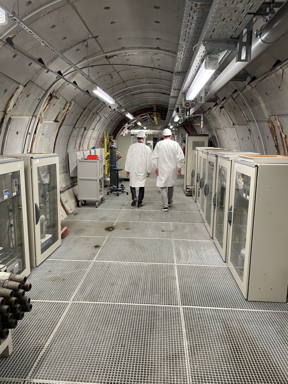 Impressie van het onderzoekscentrum naar berging van radioactief afval in Mol - België